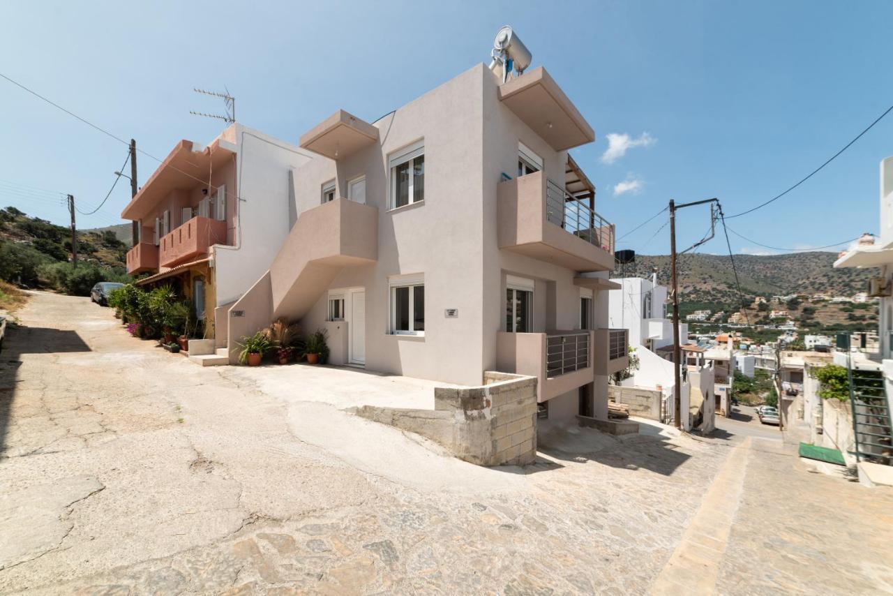 E.Berdufi Apartament Sea View Elounda Esterno foto