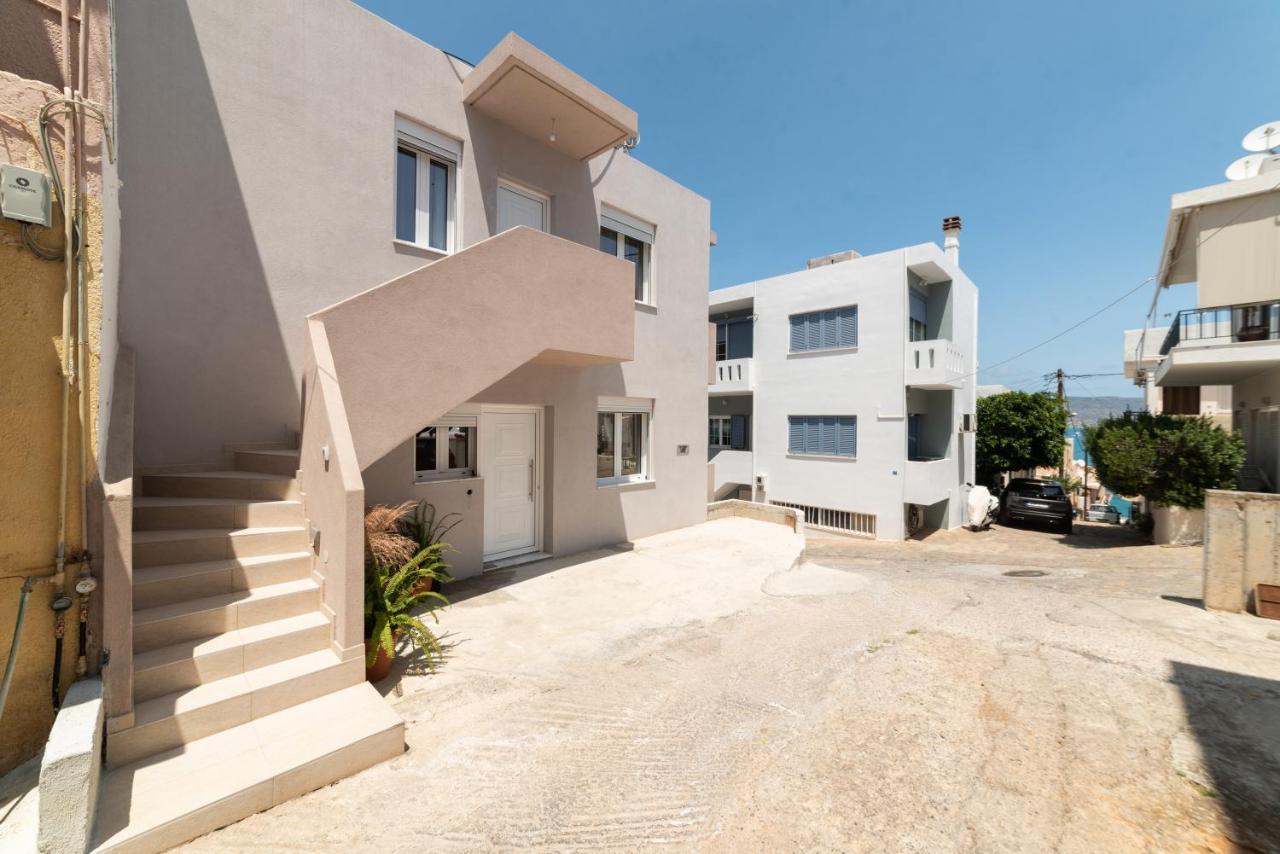E.Berdufi Apartament Sea View Elounda Esterno foto