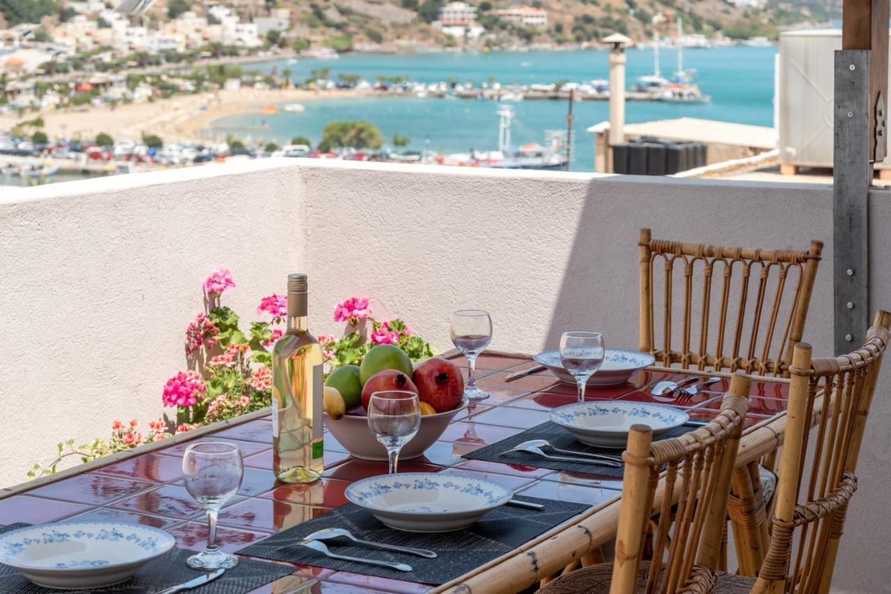 E.Berdufi Apartament Sea View Elounda Esterno foto